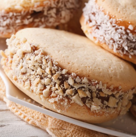 Alfajores de dulce de leche