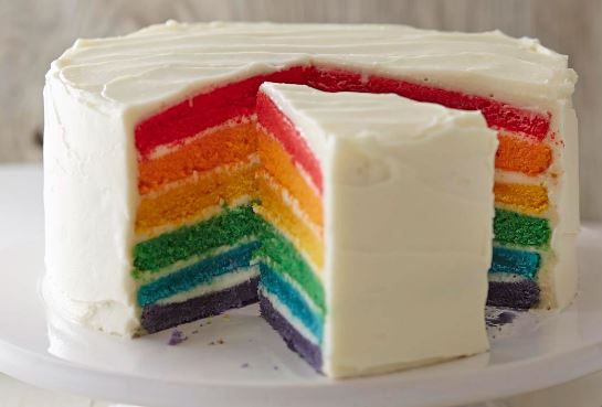 tarta arco iris 