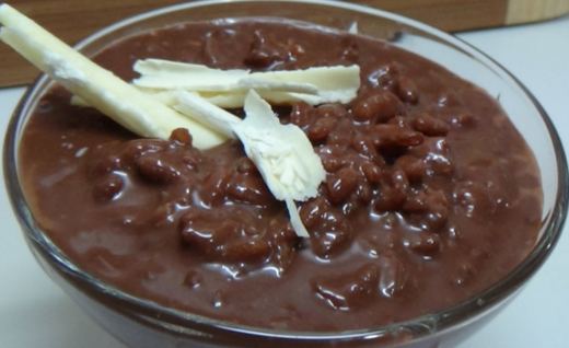 arroz leche chocolate