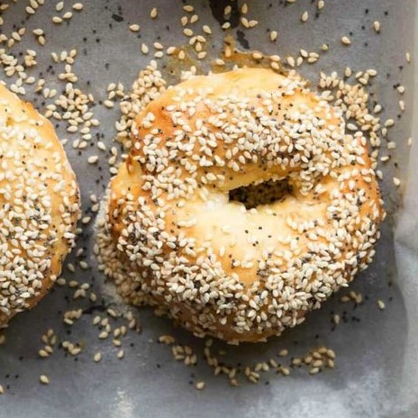 Receta para hacer bagels keto