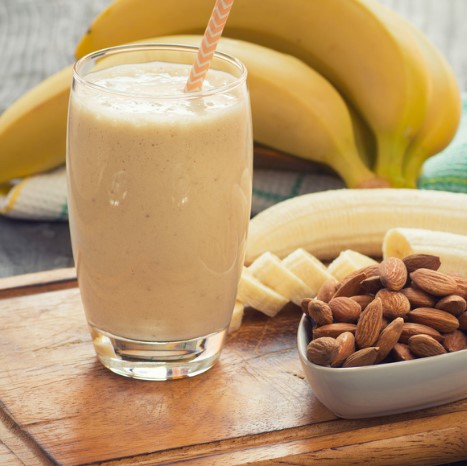 batido canario, recetas vegetarianas, batidos energéticos