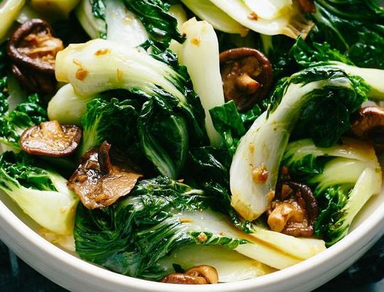 Bok Choy Salteado