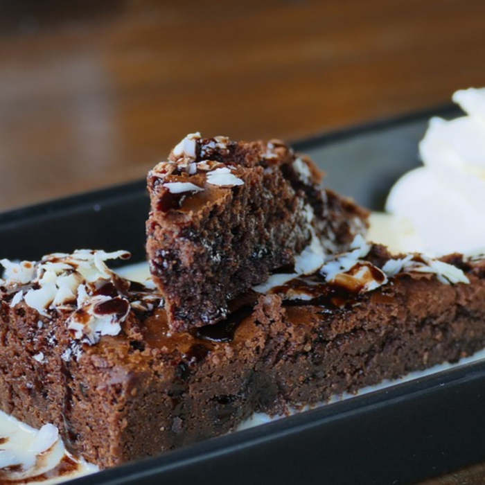 Brownies de arándanos receta