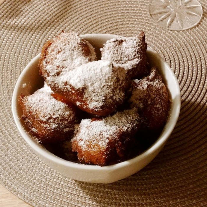 Receta para hacer buñuelos de melocotón en freidora de aire - Air Fryer