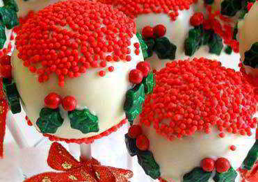 Receta para hacer Cake Pops Navideños