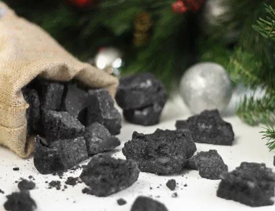 Carbón comestible receta