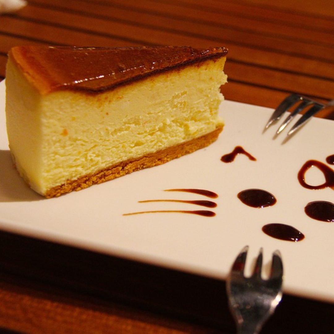 Tarta de queso de boniato y vainilla - Cheesecake con batata