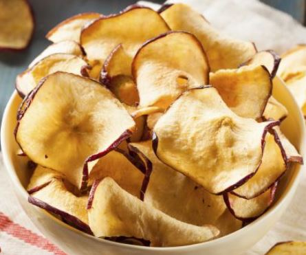 chips manzanas