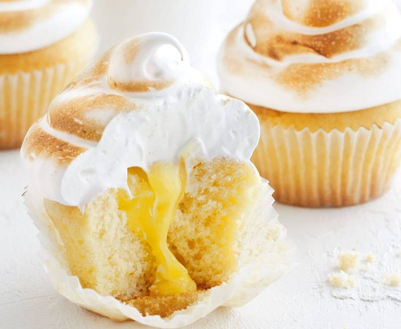 cupcakes merengue limon