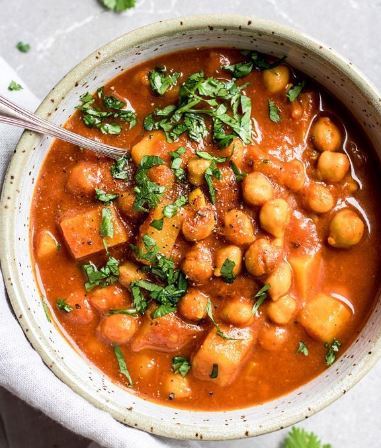 curry garbanzos marroqui