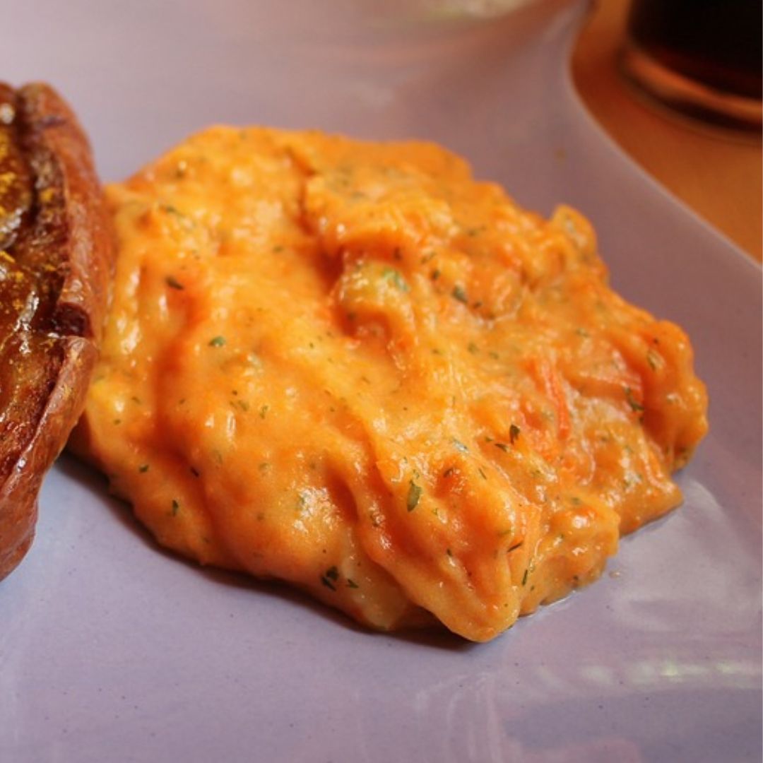 Dip de zanahorias y jengibre 🥕🥨