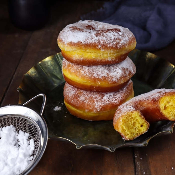 donuts de calabaza receta