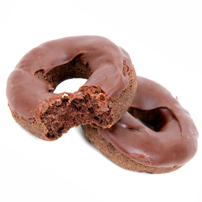 Donuts de chocolate glaseados sin gluten, recetas keto, recetas paleo, recetas realfood, postres saludables