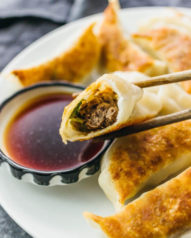 Dumplings de carne