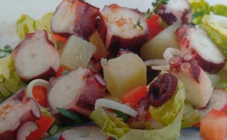 ensalada pulpo