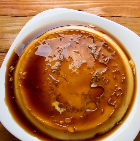 Flan de galletas