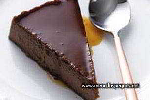 flan chocolate