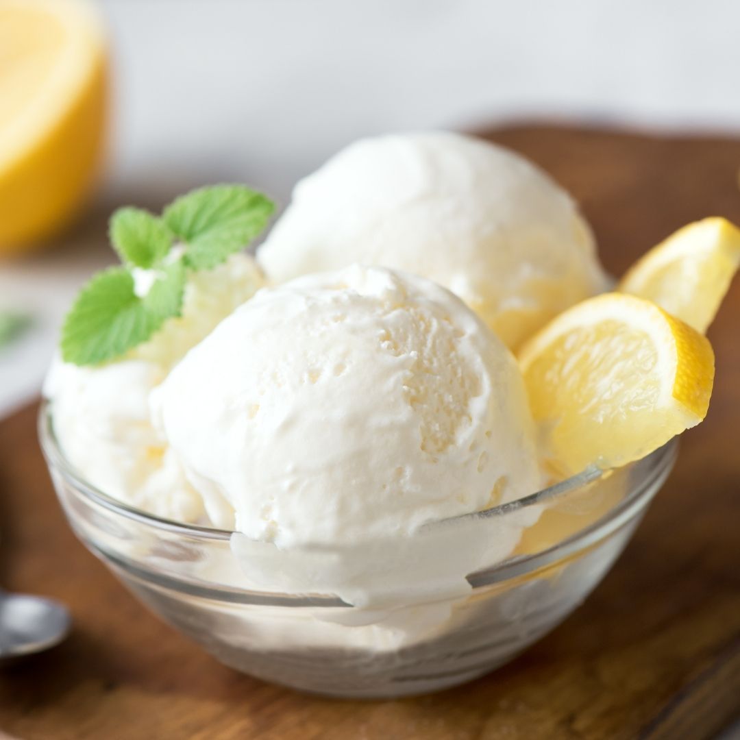 Helado de limón y piña receta casera