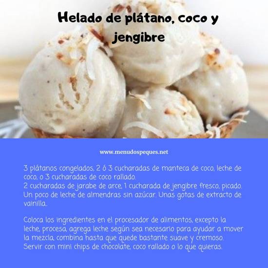 helado vegano casero