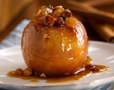 Receta para hacer Manzanas Caramelizadas al horno