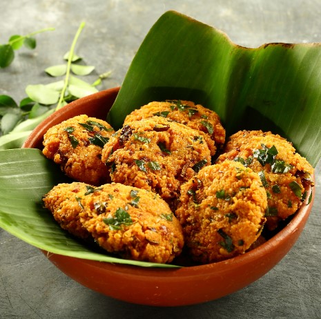 Masala vada o Tortitas de lentejas, receta india