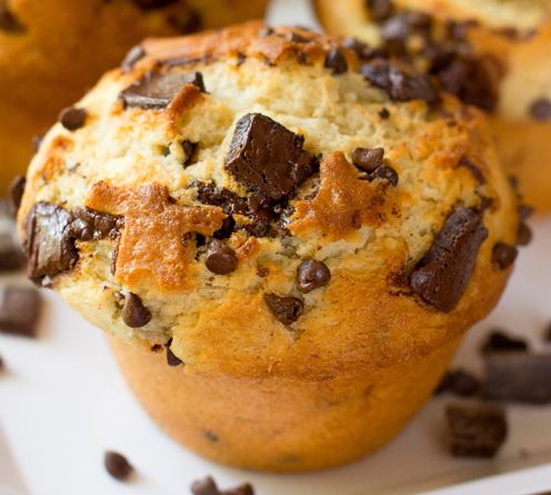 muffins platano chocolate