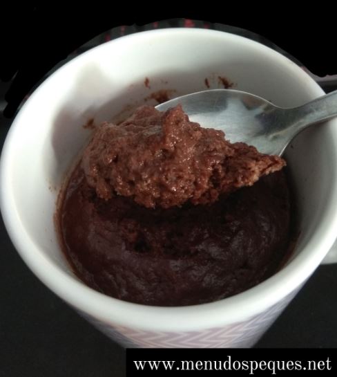 Mug Cake de chocolate keto