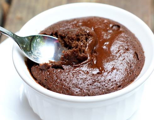 mug cake, bizcocho microondas