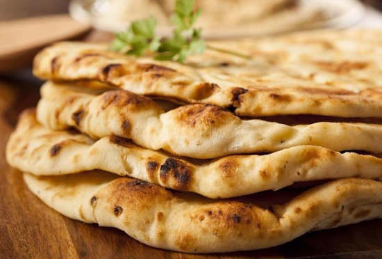 Receta para hacer pan naan keto