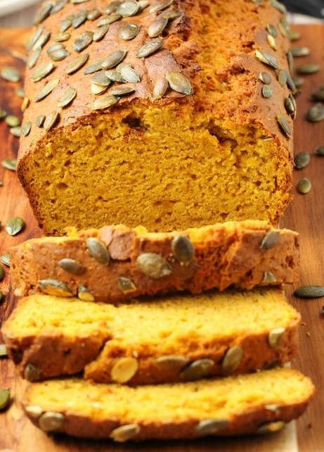 Receta para hacer Pan de calabaza