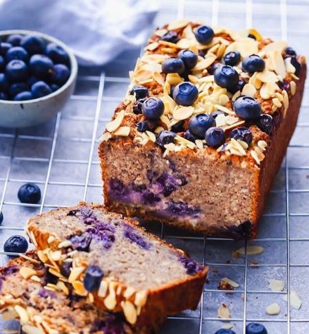 pan de plátano vegano