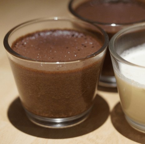 Panna Cotta de chocolate receta