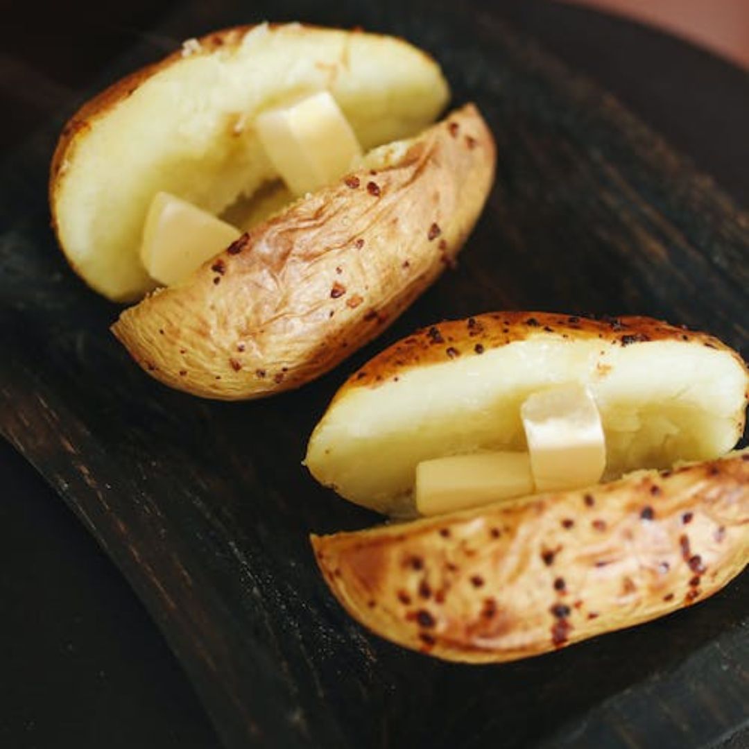 Receta para hacer Patatas o papas asadas en Air Fryer