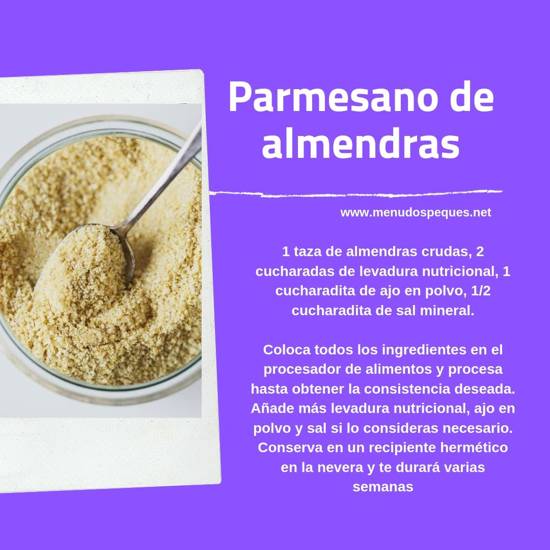 parmesano almendras 