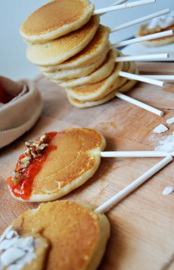 piruletas tortitas naranja