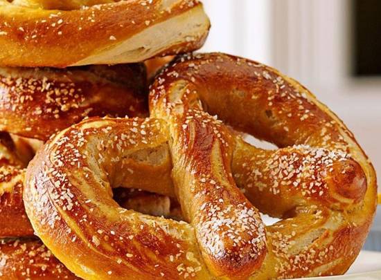 pretzels dulces canela