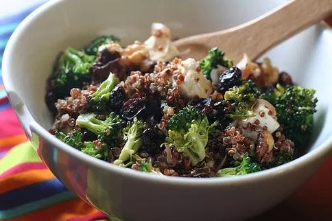 quinoa brocoli