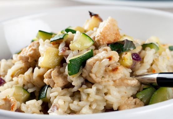 risotto calabacin