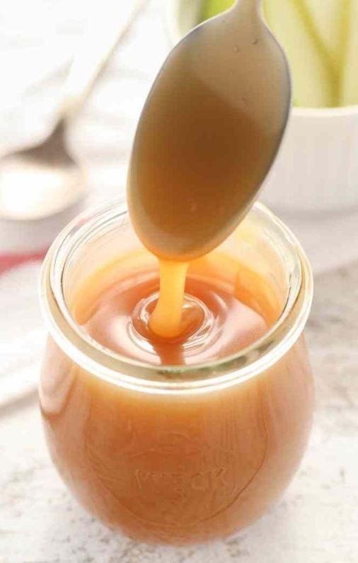 Salsa de caramelo salado