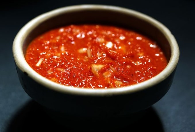 Salsa de cebolla y pimiento