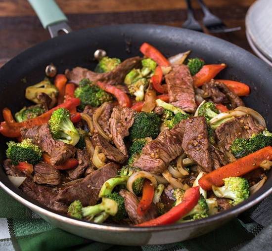Receta Para Hacer Salteado De Carne Y Verduras