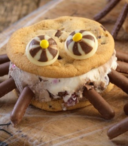 sandwiches helado halloween