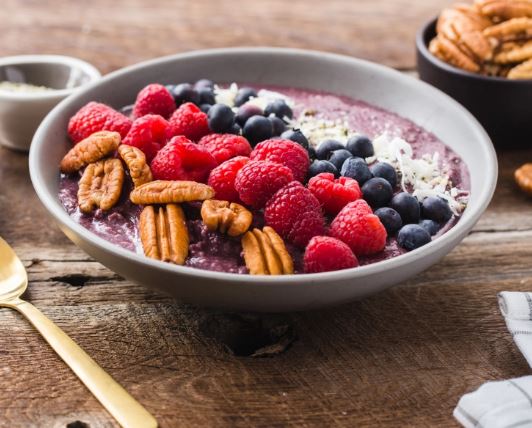 smoothie bowl de fruta