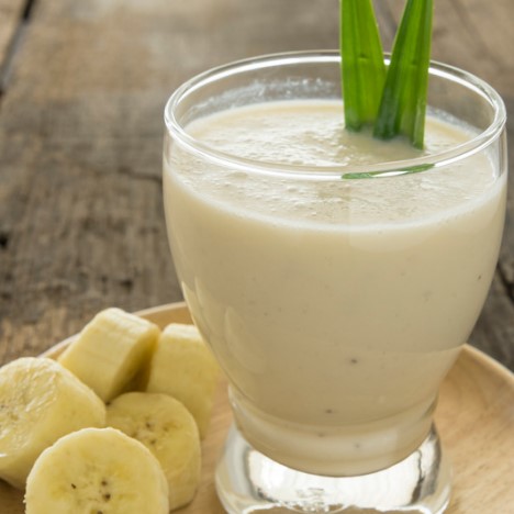 smoothie plátano receta