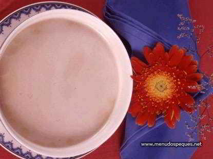 sopa tapioca