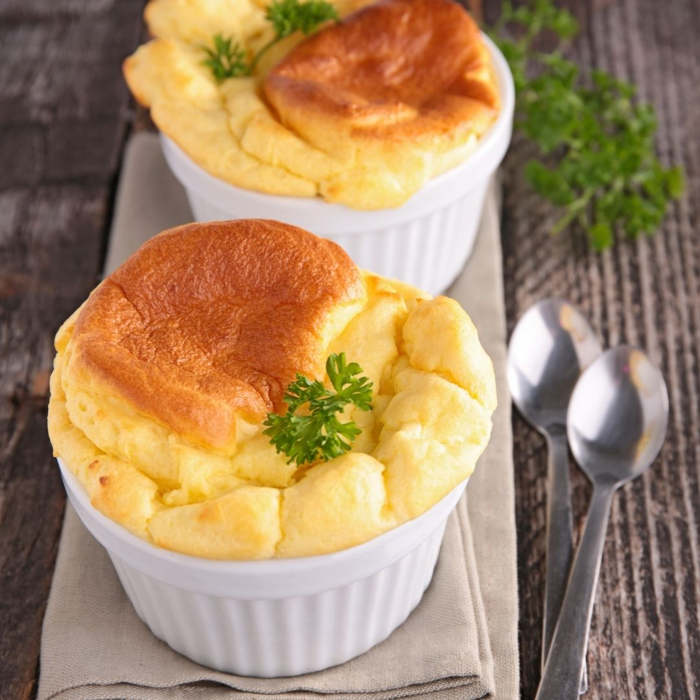 Soufflé de Queso receta