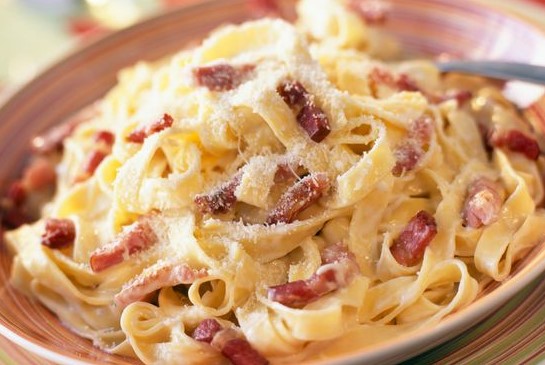 tagliatelle carbonara