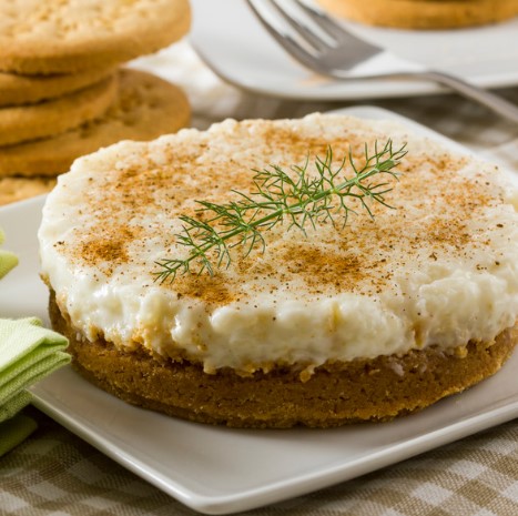 Receta para hacer tarta de arroz con leche