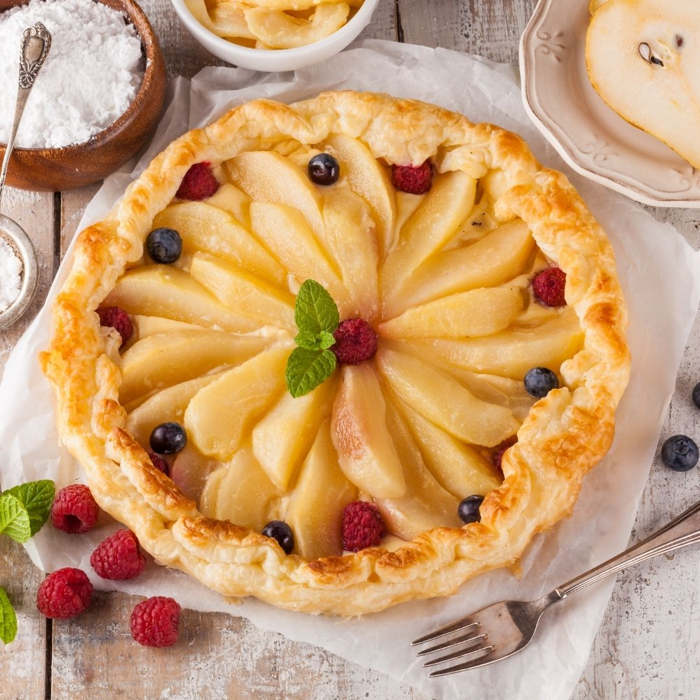 tarta fruta receta