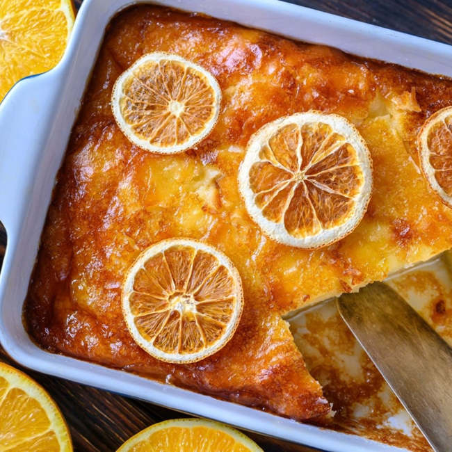 tarta de naranja receta